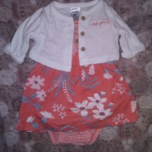 Dress and Sweater Set